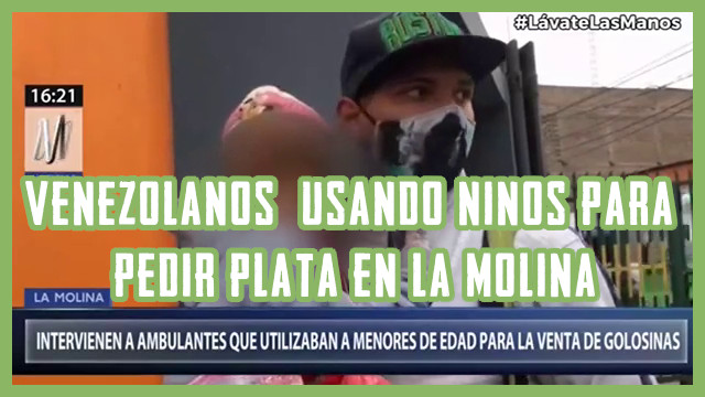 ⛔ ¡Increíble! Extranjeros son intervenidos por usar a niños para pedir limosna 