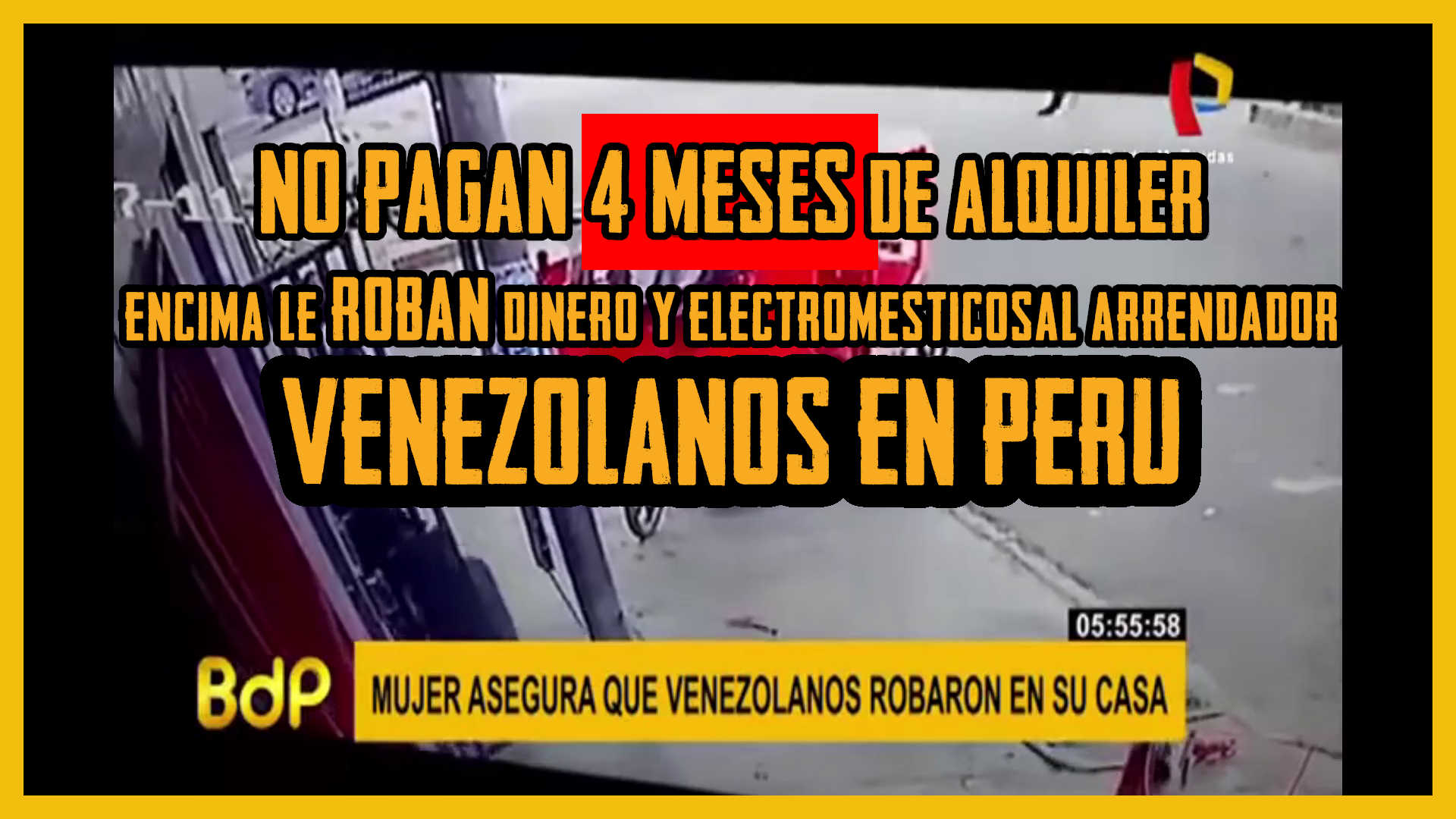 🔴 Venezolanos no pagan alquiler 4 meses y encima roban la casa del arrendador